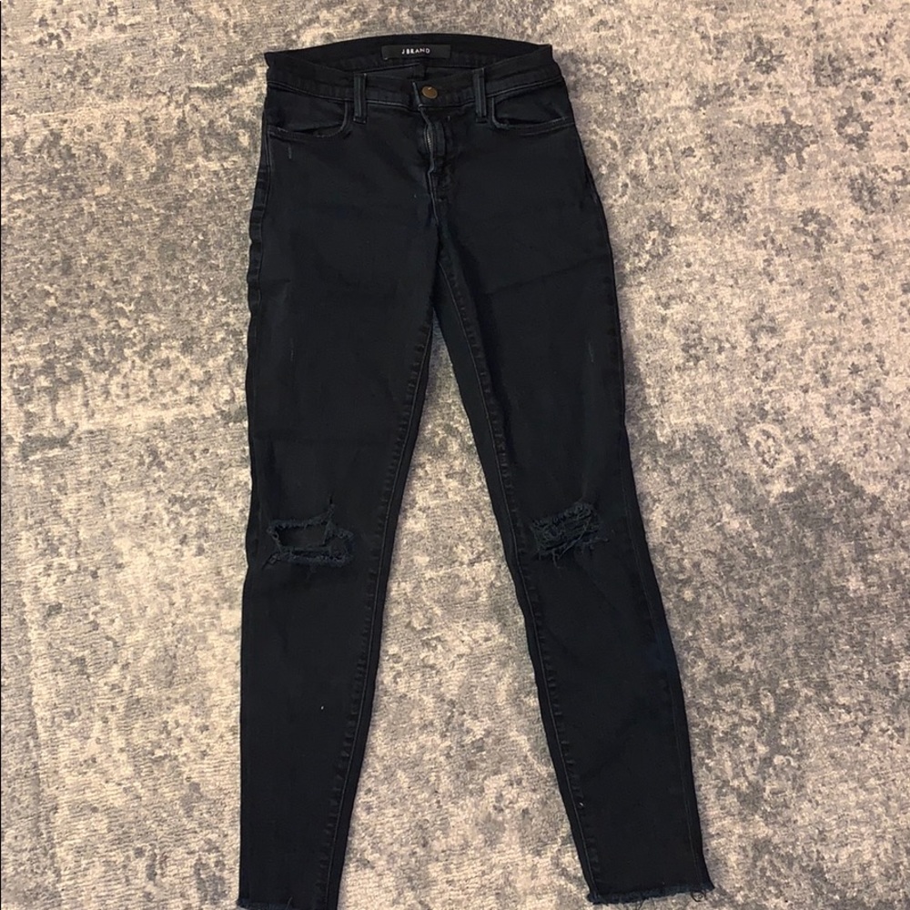 J brand blue skinny jeans